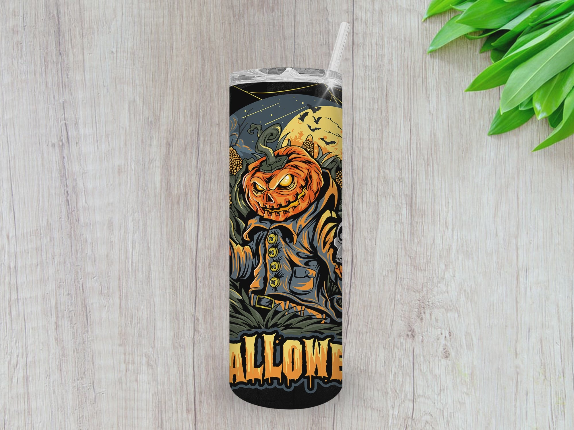 Halloween Tumbler, Gifts For friends, Gifts for couples, Personalized gift for couples, Gift for her, 20oz Skinny Tumbler