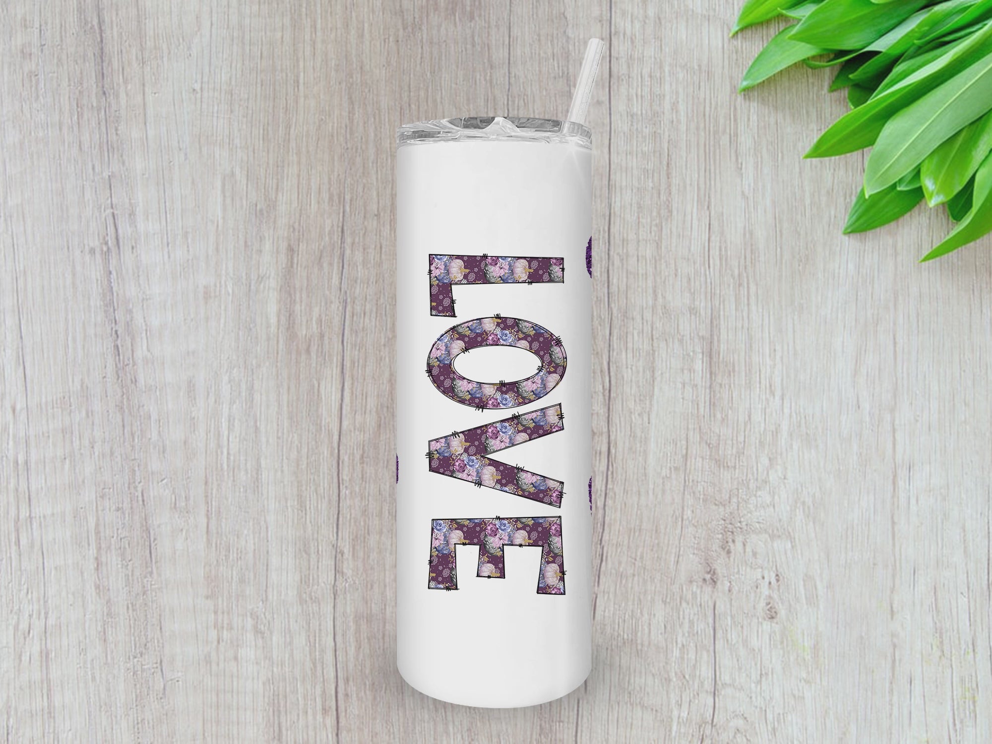 Love Tumbler, Gifts For friends, Gifts for couples, Personalized gift for couples, Gift for her, 20oz Skinny Tumbler