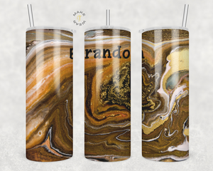 Marble Tumbler, Gifts For friends, Gifts for couples, Personalized gift for couples, Gift for her, 20oz Skinny Tumbler