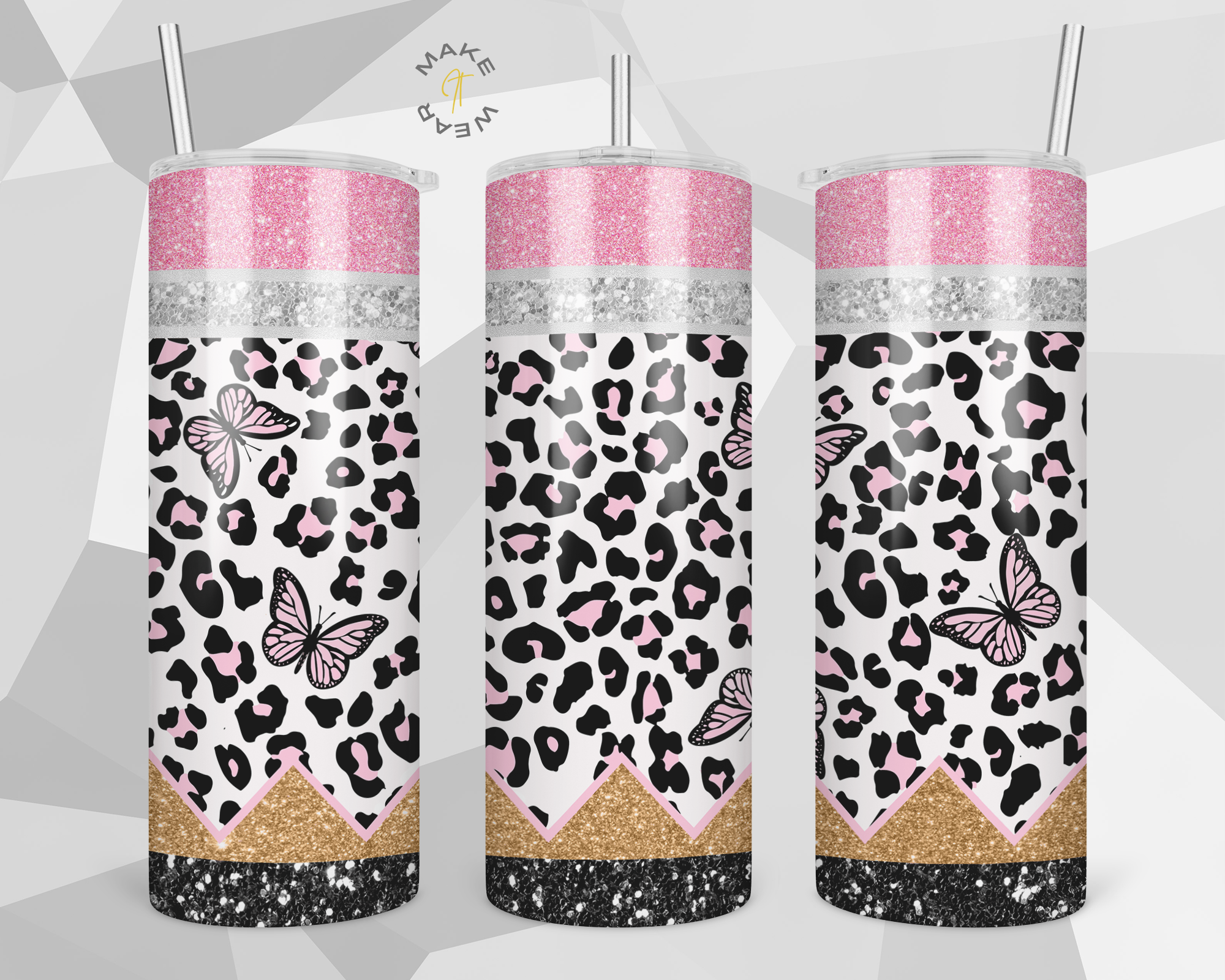 Butterfly Pencil Tumbler, Gifts For teachers, Gifts for students, Personalized gift for teachers, Gift for her, 20oz Skinny Tumbler