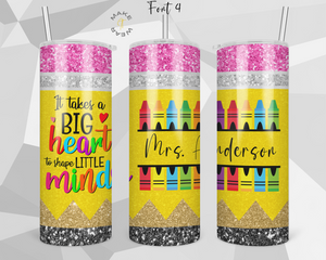 Teacher Tumbler, Gifts For teachers, Personalized gift for teachers, Gift for her, 20oz Skinny Tumbler