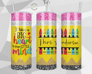 Teacher Tumbler, Gifts For teachers, Personalized gift for teachers, Gift for her, 20oz Skinny Tumbler
