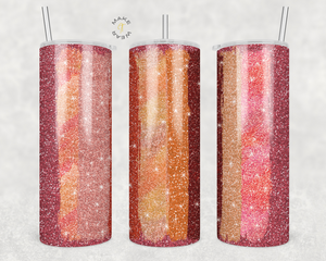 Glitter Tumbler, Gifts For friends, Gifts for couples, Personalized gift for couples, Gift for her, 20oz Skinny Tumbler