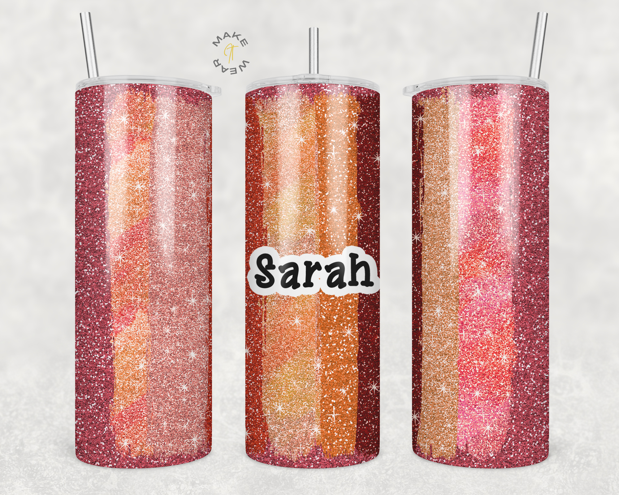 Glitter Tumbler, Gifts For friends, Gifts for couples, Personalized gift for couples, Gift for her, 20oz Skinny Tumbler