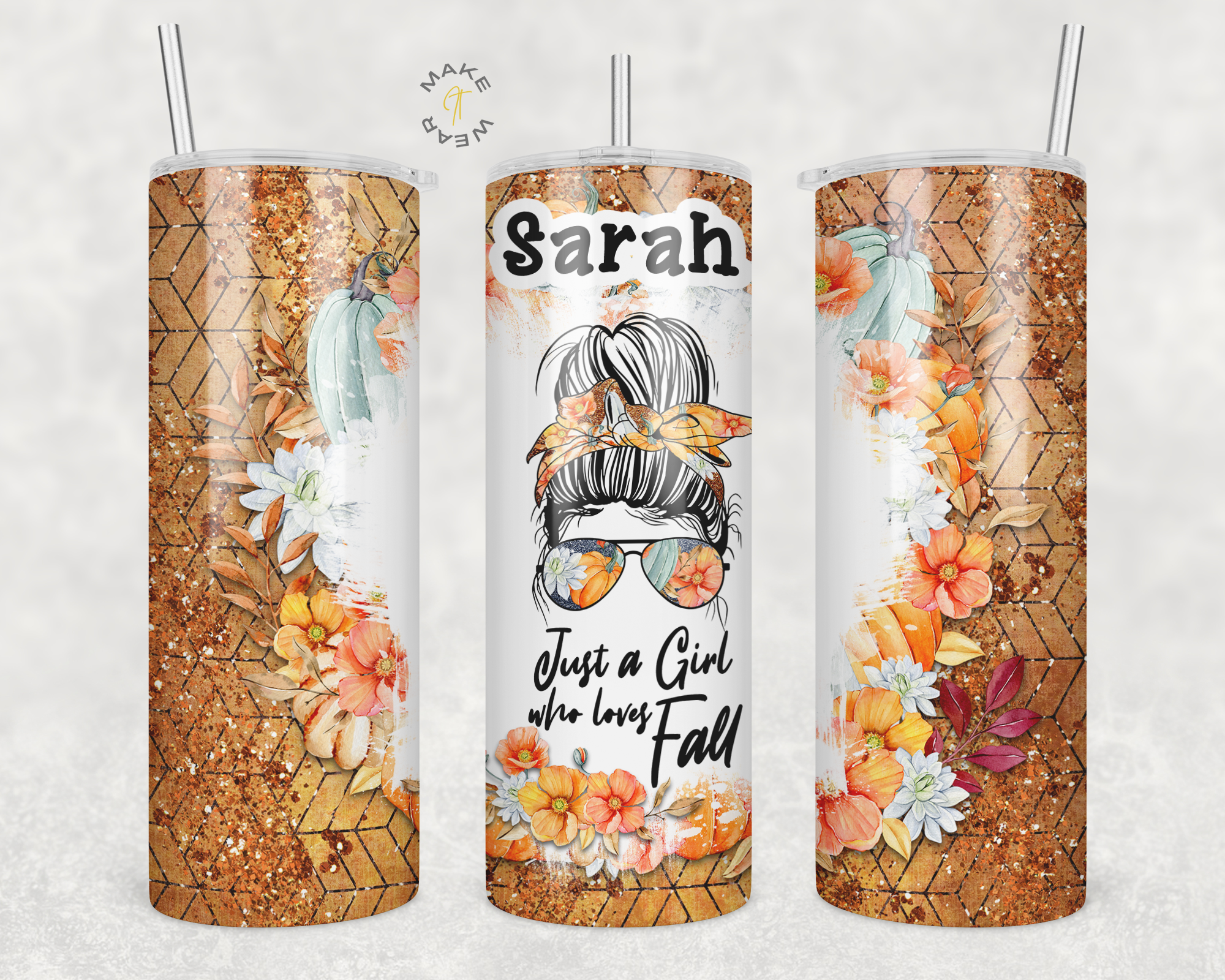 Fall Tumbler, Gifts For friends, Gifts for couples, Personalized gift for couples, Gift for her, 20oz Skinny Tumbler
