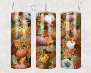 Fall Tumbler, Gifts For friends, Gifts for couples, Personalized gift for couples, Gift for her, 20oz Skinny Tumbler