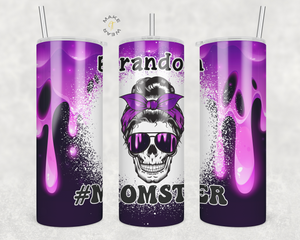 Halloween Tumbler, Gifts For friends, Gifts for couples, Personalized gift for couples, Gift for her, 20oz Skinny Tumbler