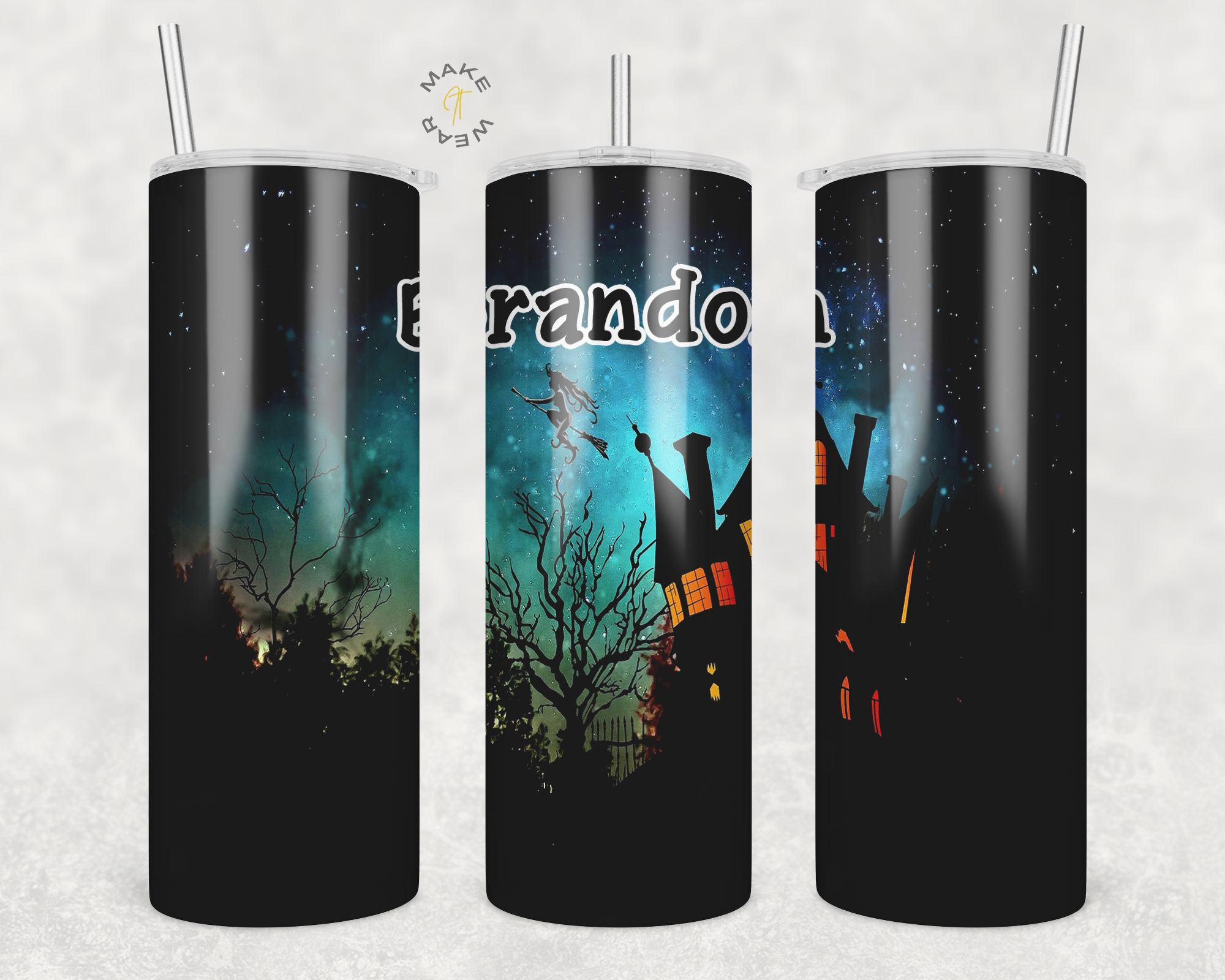 Halloween Tumbler, Gifts For friends, Gifts for couples, Personalized gift for couples, Gift for her, 20oz Skinny Tumbler