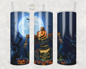 Halloween Tumbler, Gifts For friends, Gifts for couples, Personalized gift for couples, Gift for her, 20oz Skinny Tumbler