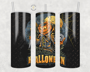 Halloween Tumbler, Gifts For friends, Gifts for couples, Personalized gift for couples, Gift for her, 20oz Skinny Tumbler